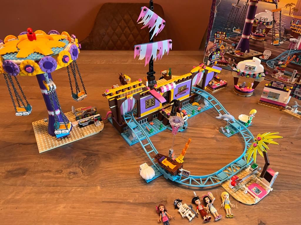 Lego Friends 41375 Heartlake City Pier Pretpark, Ophalen of Verzenden, Gebruikt