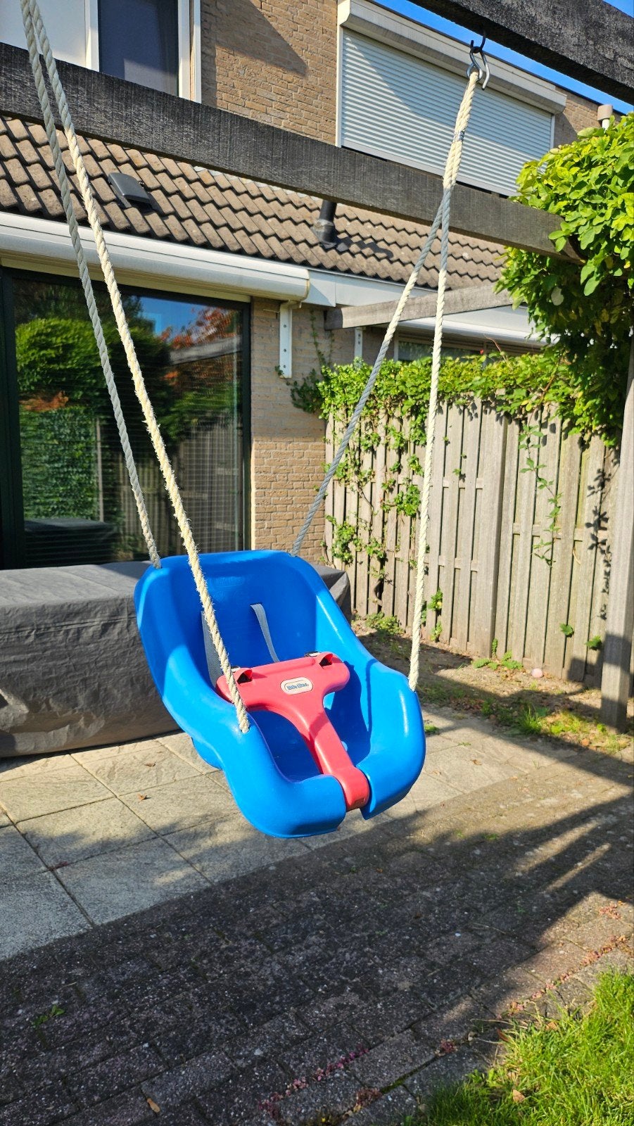 Little Tikes babyschommel - Blauw/Rood, Ophalen, Gebruikt, Schommel