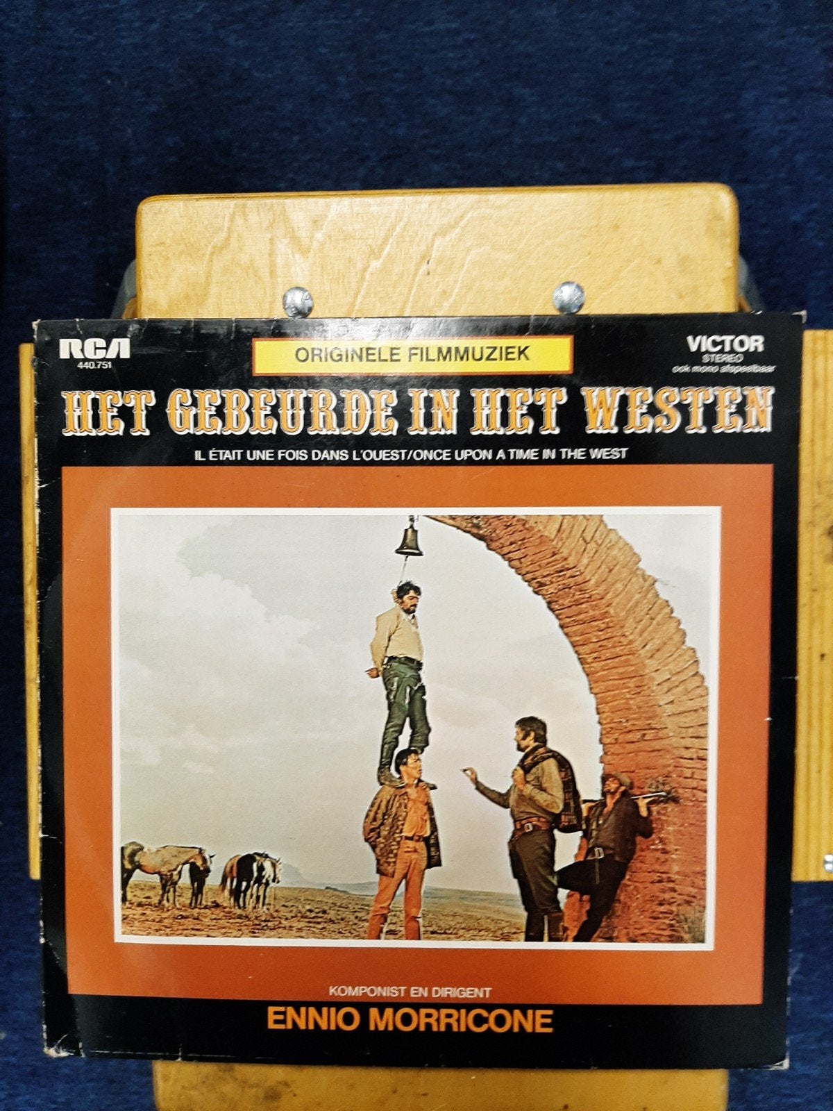 Ennio Morricone - Het Gebeurde In Het Westen LP (1969), Ophalen, LP, Gebruikt, Soundtrack