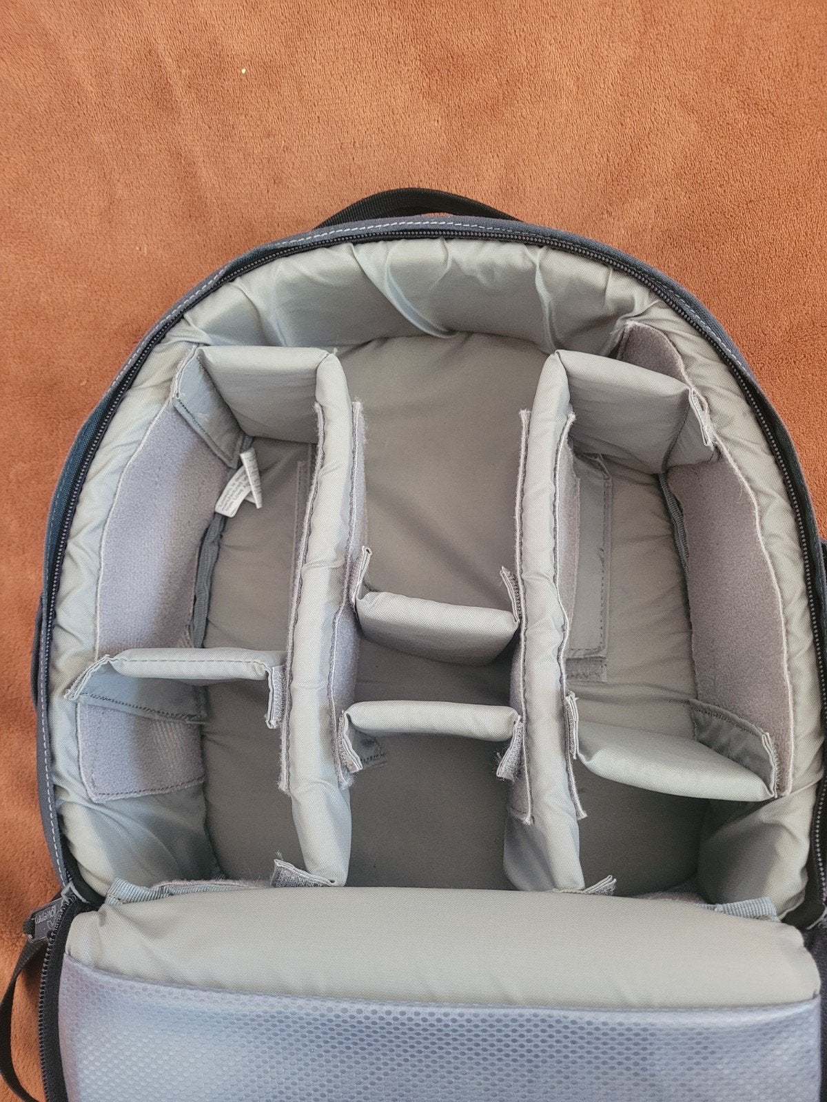 Lowepro Donkergroene DSLR Kameratas - Rugzak - Goede Staat, Rugtas, Verstelbare indeling, Ophalen of Verzenden, Groen