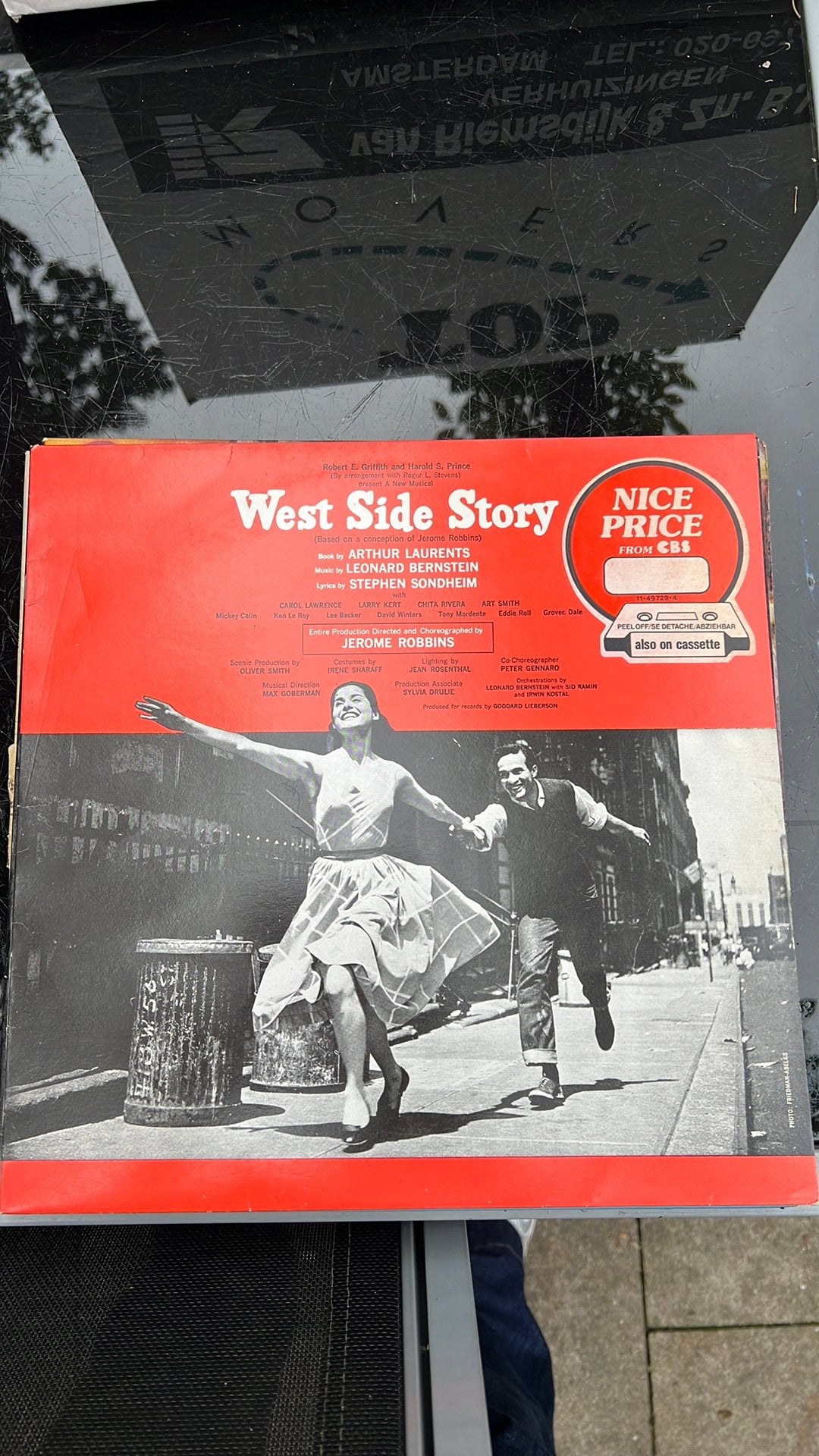 Laatste kans! Lp: west side story, Ophalen of Verzenden, Zo goed als nieuw, 12 inch