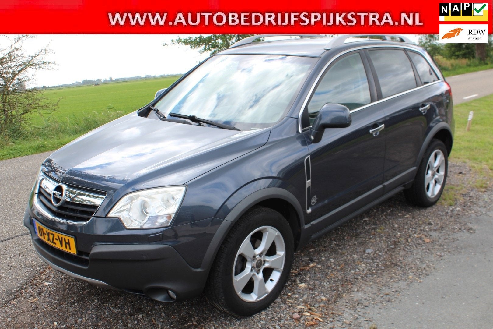 Opel Antara 3.2 V6 Cosmo // AUTOMAAT //, Auto's, Automaat, 3195 cc, Zwart, 2000 kg