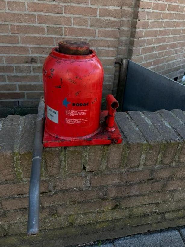 Rodac 50t Potkrik - Robuuste Hydraulische Krik, Auto diversen, Krikken, Ophalen of Verzenden, Gebruikt, Hydraulisch, Potkrik