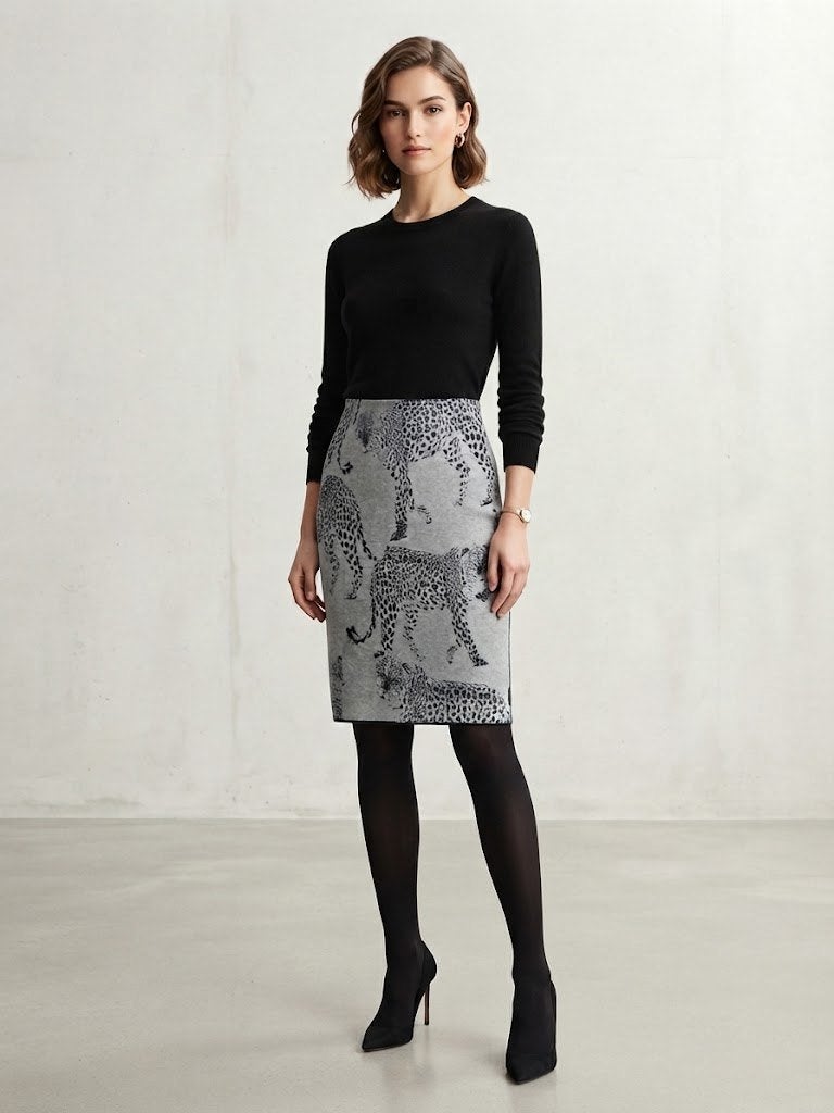 rok Marccain, Kleding | Dames, Verzenden, Maat 42/44 (L), Zo goed als nieuw, Knielengte