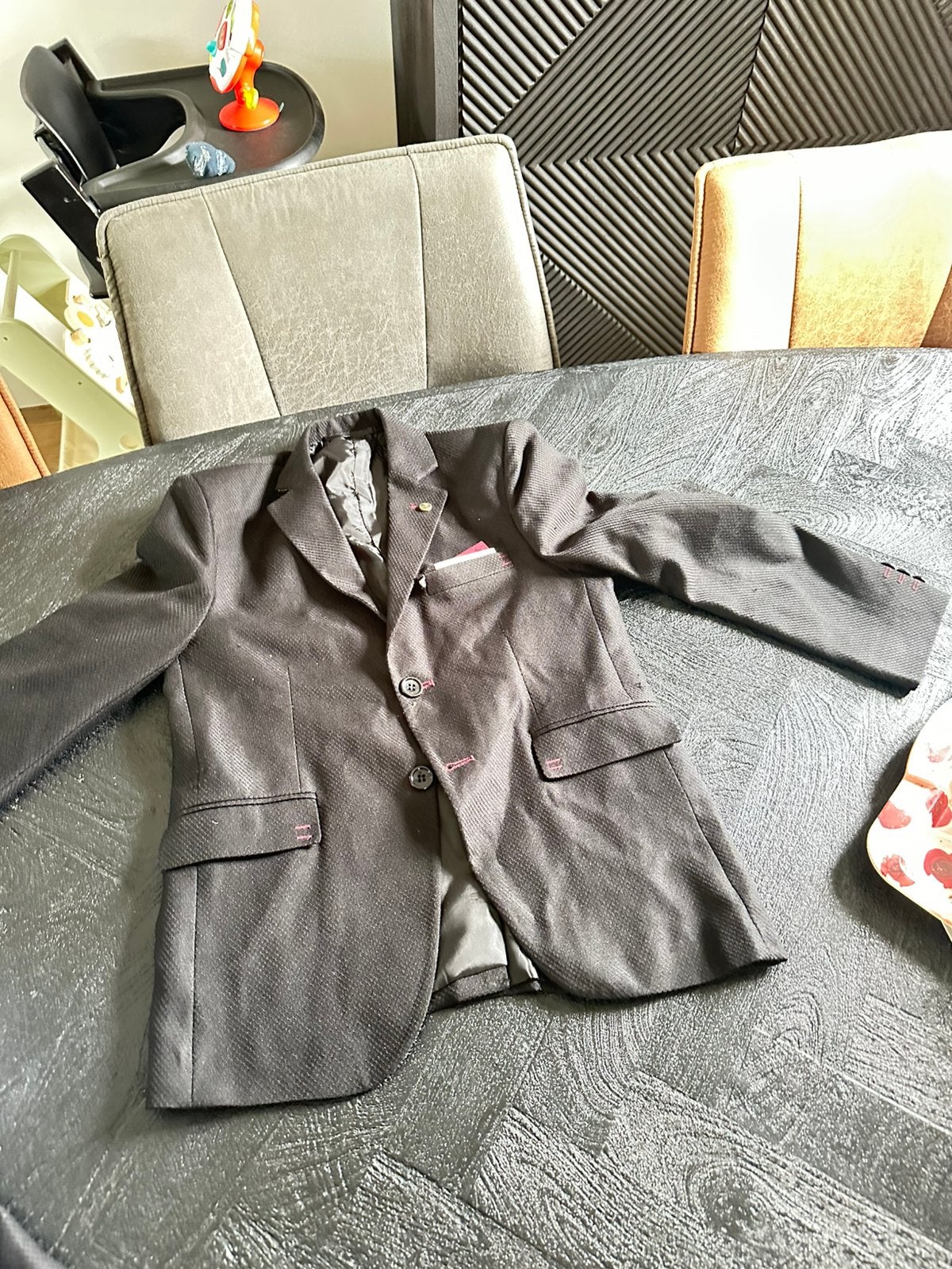 Nette jongens blazer met gilet en overhemd, Ophalen of Verzenden, Zo goed als nieuw, Jongen