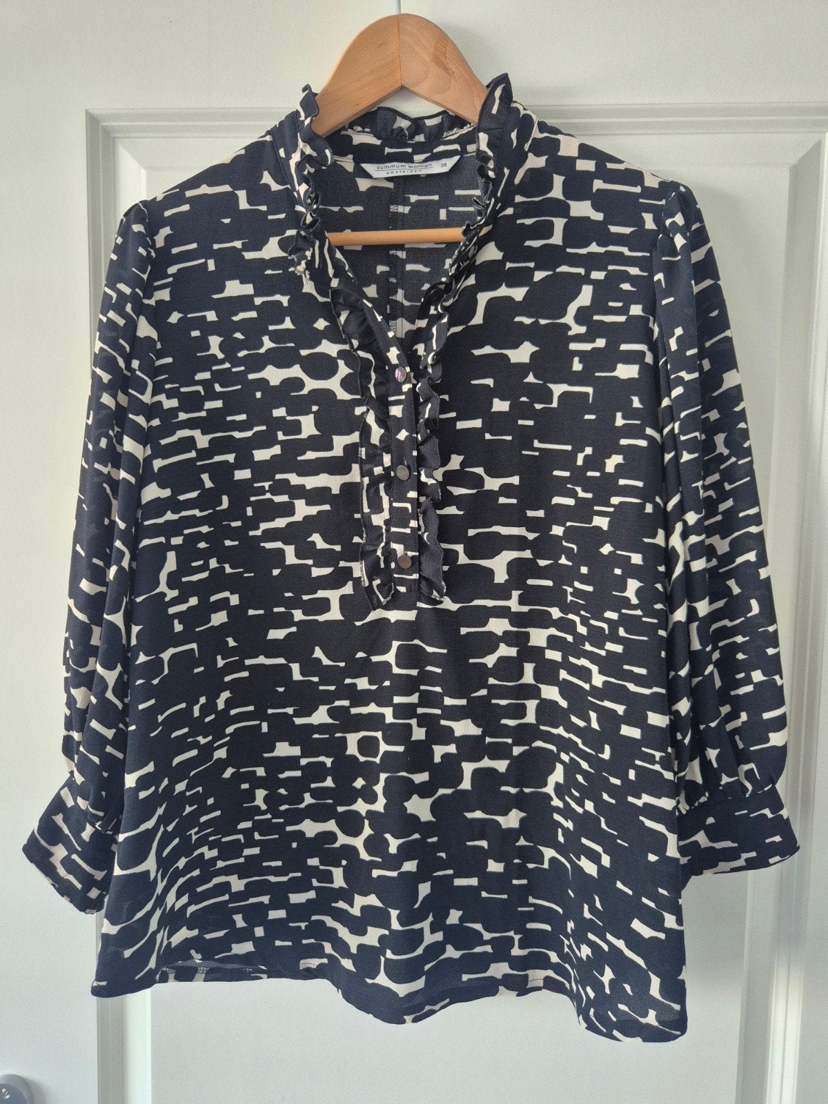 Leuk blousje van Summum Woman in maat 38, Kleding | Dames, Blouses en Tunieken, Maat 38/40 (M), Summum Woman, Meerkleurig, Ophalen of Verzenden
