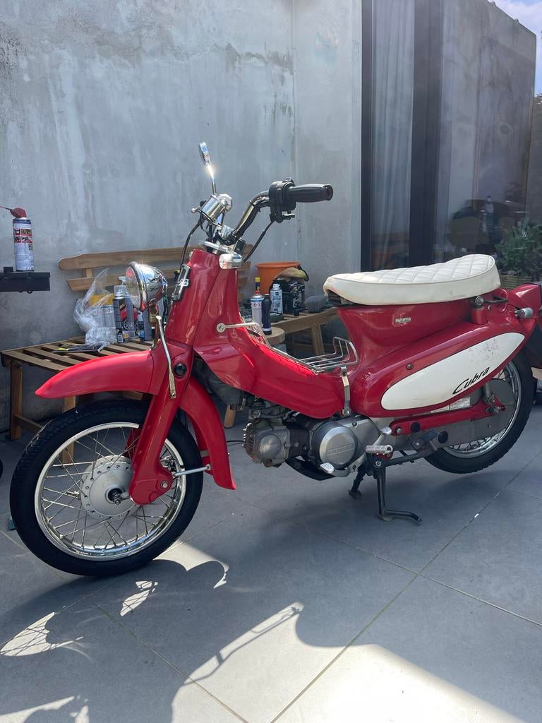Honda Little Cub Cubra Edition - Unieke Bromfiets, Fietsen en Brommers, Brommers | Oldtimers, Overige merken, 3 versnellingen