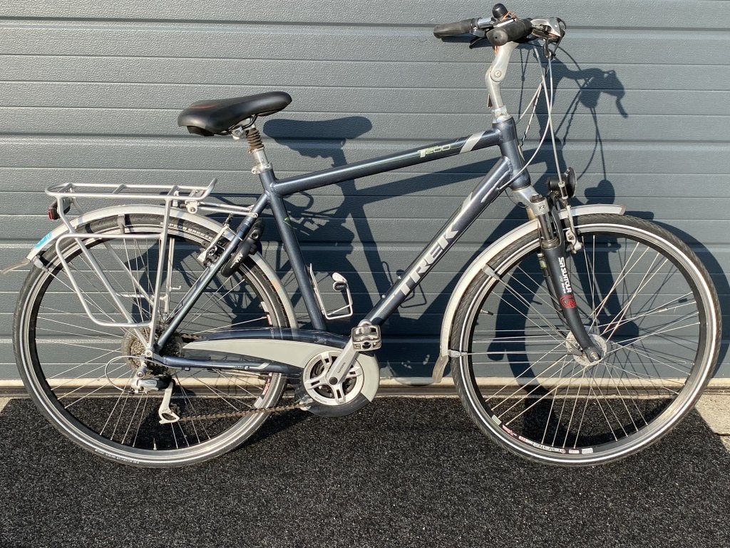 Trek t200 H55Cm met 24 vers, 28 inch, Gebruikt, Vering, Velgrem
