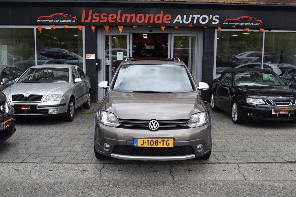 Volkswagen Golf 1.4 TSI Cross Automaat PDC Camera Xenon Schu, Auto's, 15 km/l, Gebruikt, 4 cilinders, Bruin