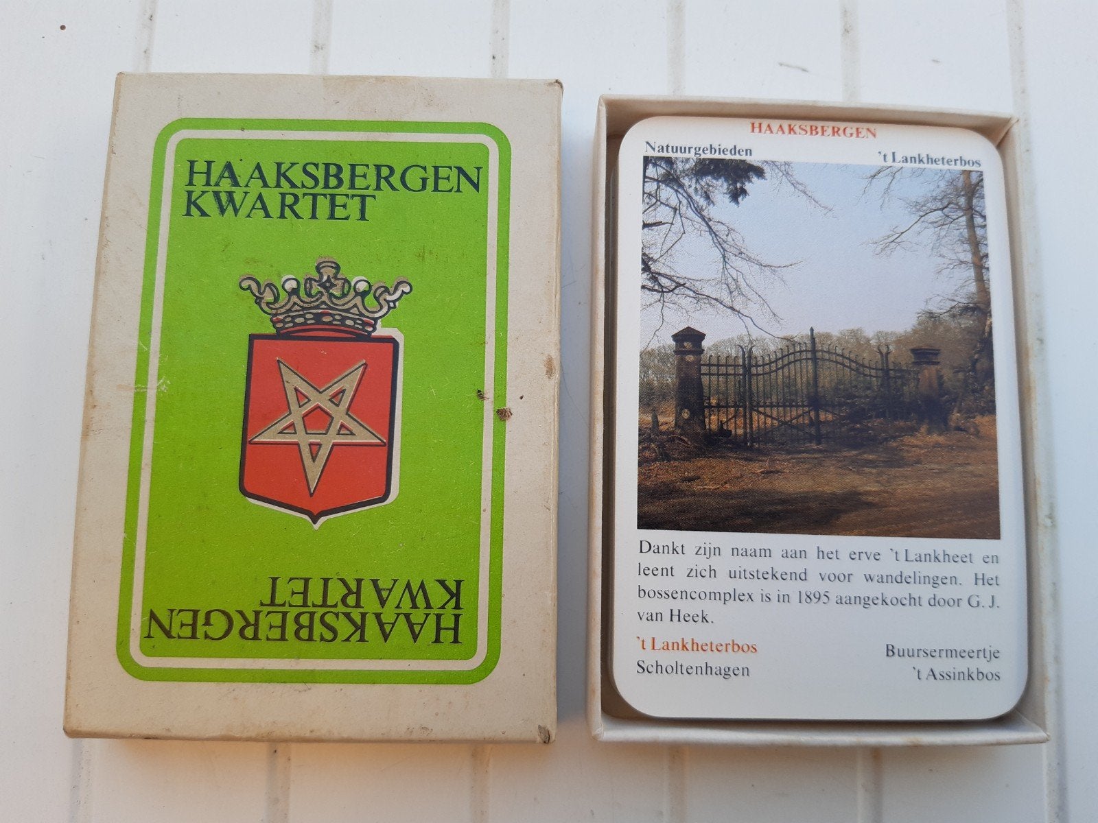 Haaksbergen kwartetspel, Verzamelen, Ophalen of Verzenden, Zo goed als nieuw, Kwartet(ten)