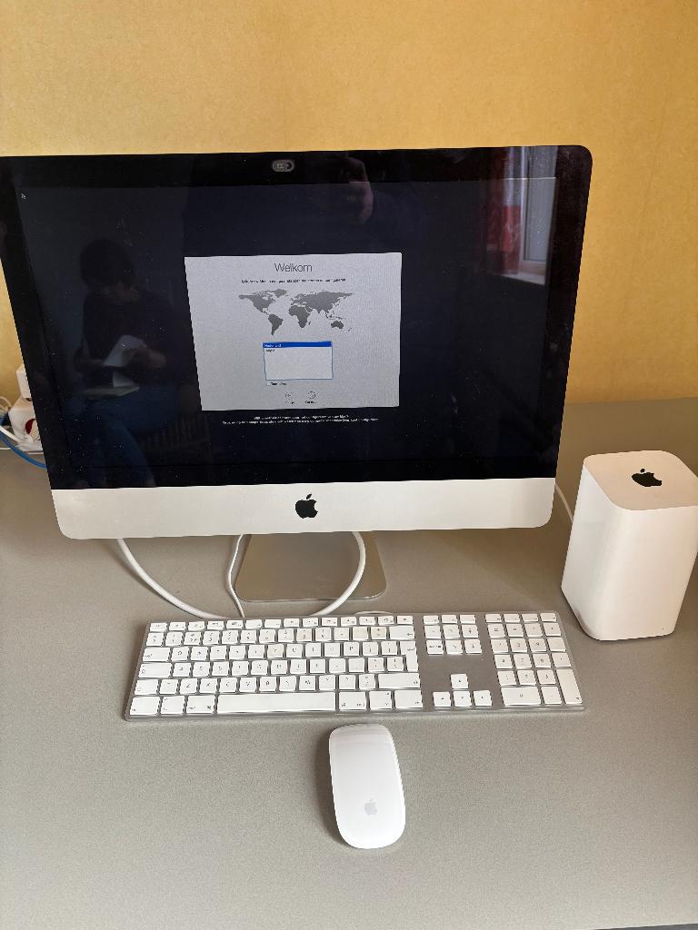 imac 21,5 inch late 2013, 1 TB & Air Capsule 2TB, Computers en Software, Apple Desktops, Gebruikt, 2 tot 3 Ghz, 8 GB, IMac