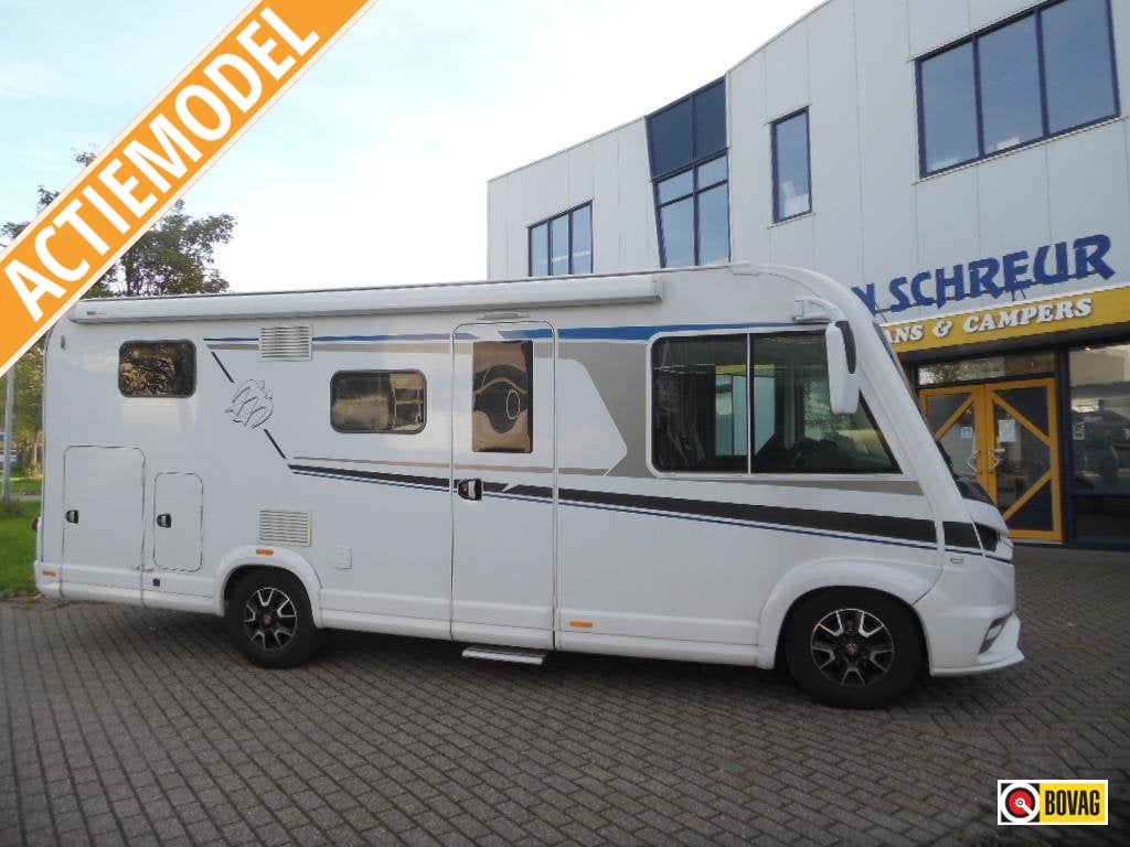 Knaus L!ve I 650 MEG Ruime en luxe integraal, Caravans en Kamperen, Ringverwarming, Fiat, 7 tot 8 meter, Bedrijf