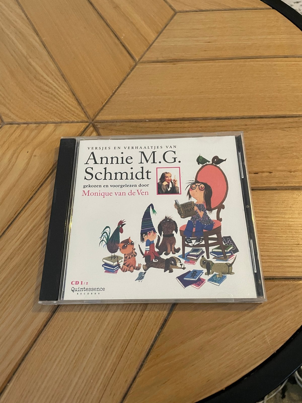 Annie M.G. Schmidt - Versjes en Verhaaltjes CD 1/2, Gebruikt, Ophalen of Verzenden, Verhaal of Sprookje, Vanaf 10 jaar