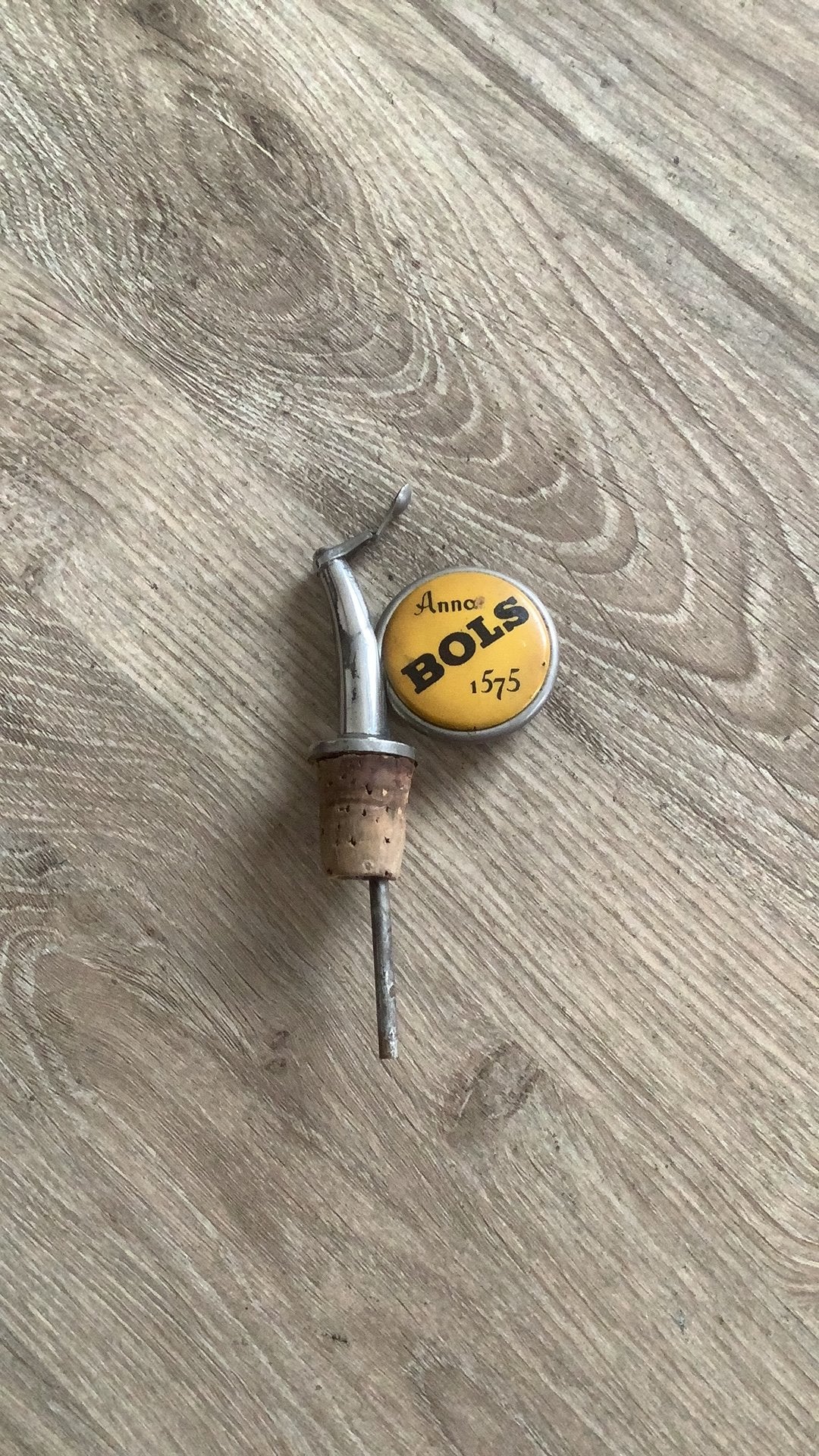 Bols flessen schenker/ stopper, Ophalen of Verzenden, Gebruikt, Gebruiksvoorwerp