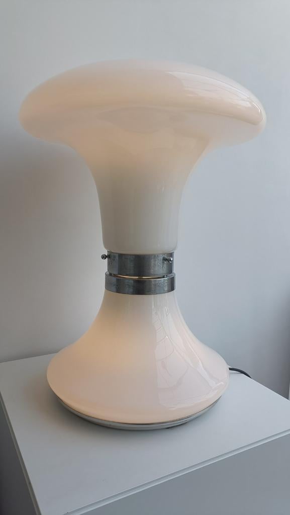 Mazzega lamp ontworpen door Nason - Vintage design, Huis en Inrichting, Lampen | Vloerlampen, Ophalen, Gebruikt, Glas, Minder dan 100 cm