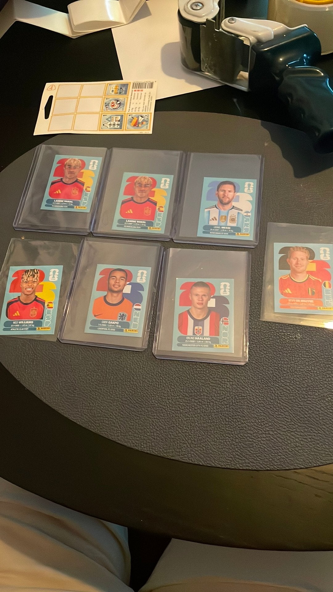 Panini WK 2026 Kaarten Collectie, Ophalen of Verzenden, Zo goed als nieuw, Overige sporten, Spelerskaart