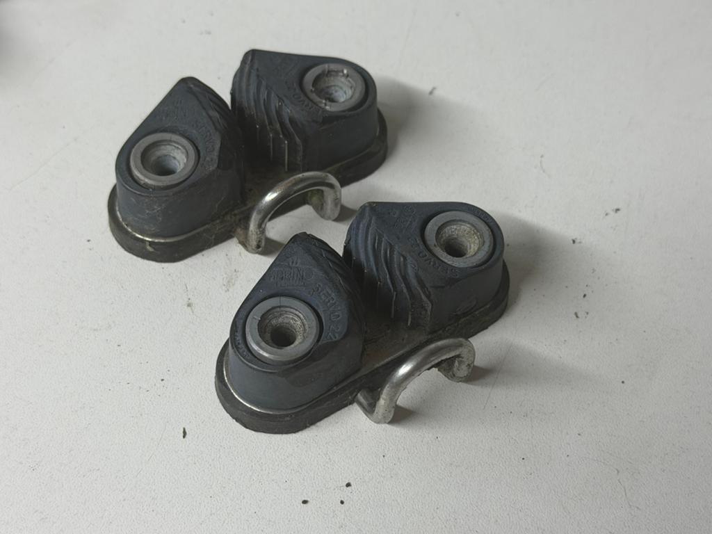 2 x Servo 22 schootklem 6-12 mm met beugel, Watersport en Boten, Ophalen of Verzenden, Gebruikt, Lijn of Blok