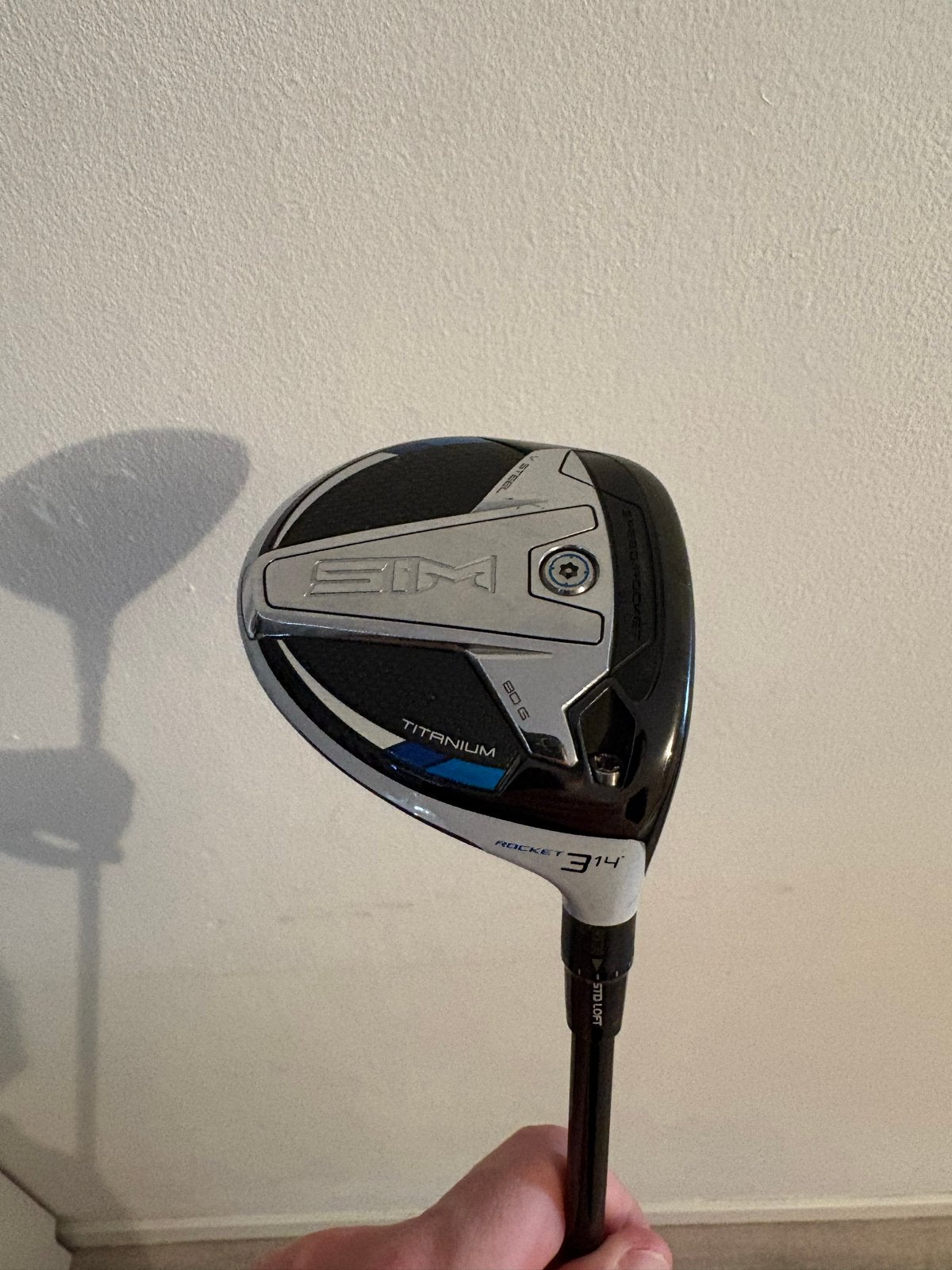 TaylorMade SIM Rocket 3 14 Fairway Wood - Xstiff, Ophalen, Zo goed als nieuw, Club, Overige merken