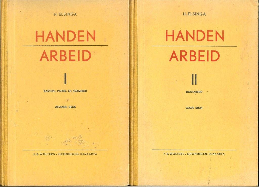 H.Elsinga HANDENARBEID Beknopt leerboek ten dienste van, Ophalen of Verzenden, Gelezen, Overige niveaus