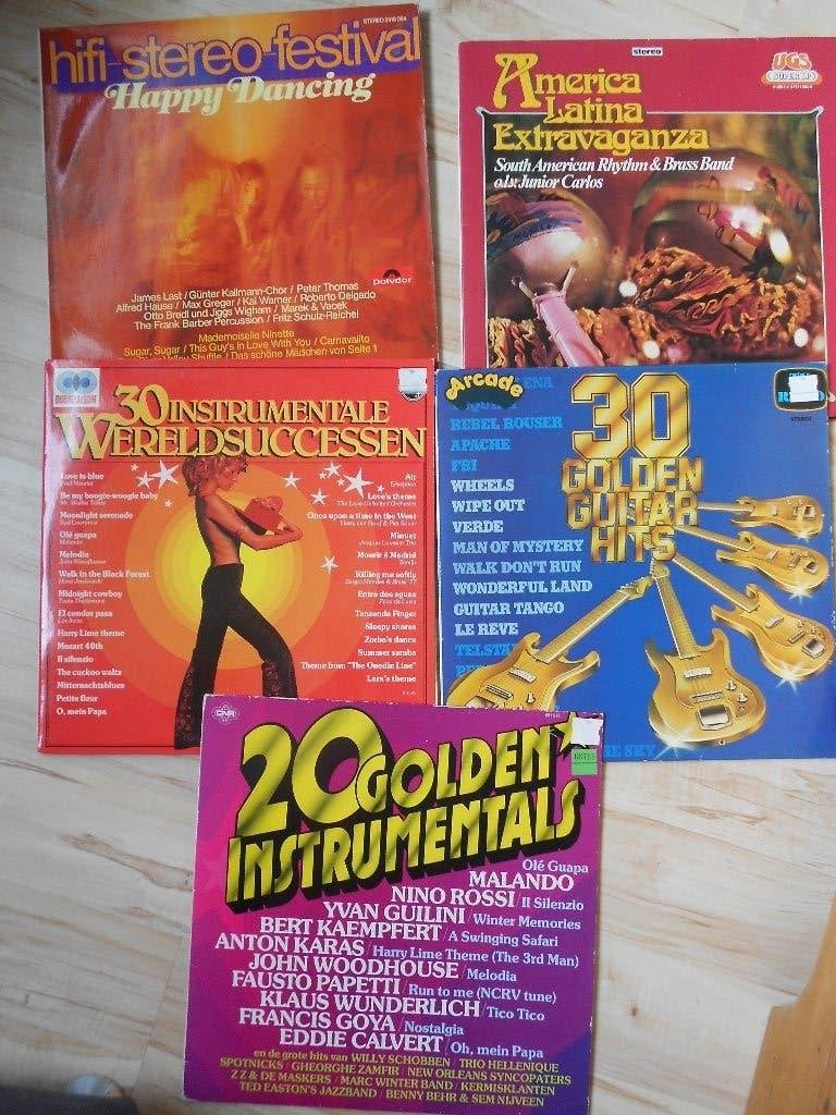 vinyl 14 LP`s + 5 dubbel LP`s, Diversen, Rommelmarktspullen, Gebruikt, Ophalen