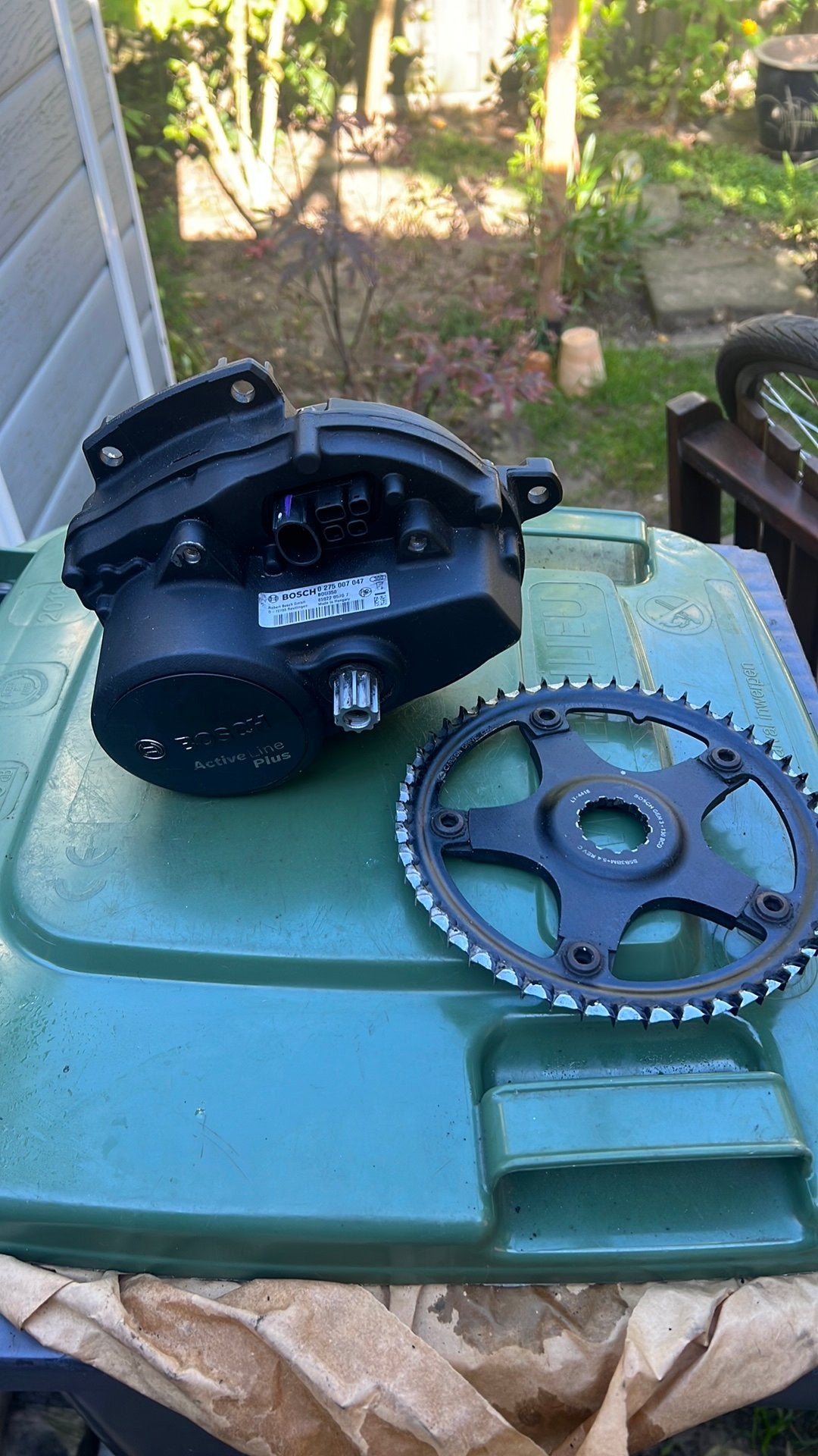 Bosch active line plus gereviseerd + carbon drive, Elektrische fiets, Gebruikt, Ophalen of Verzenden, Motor