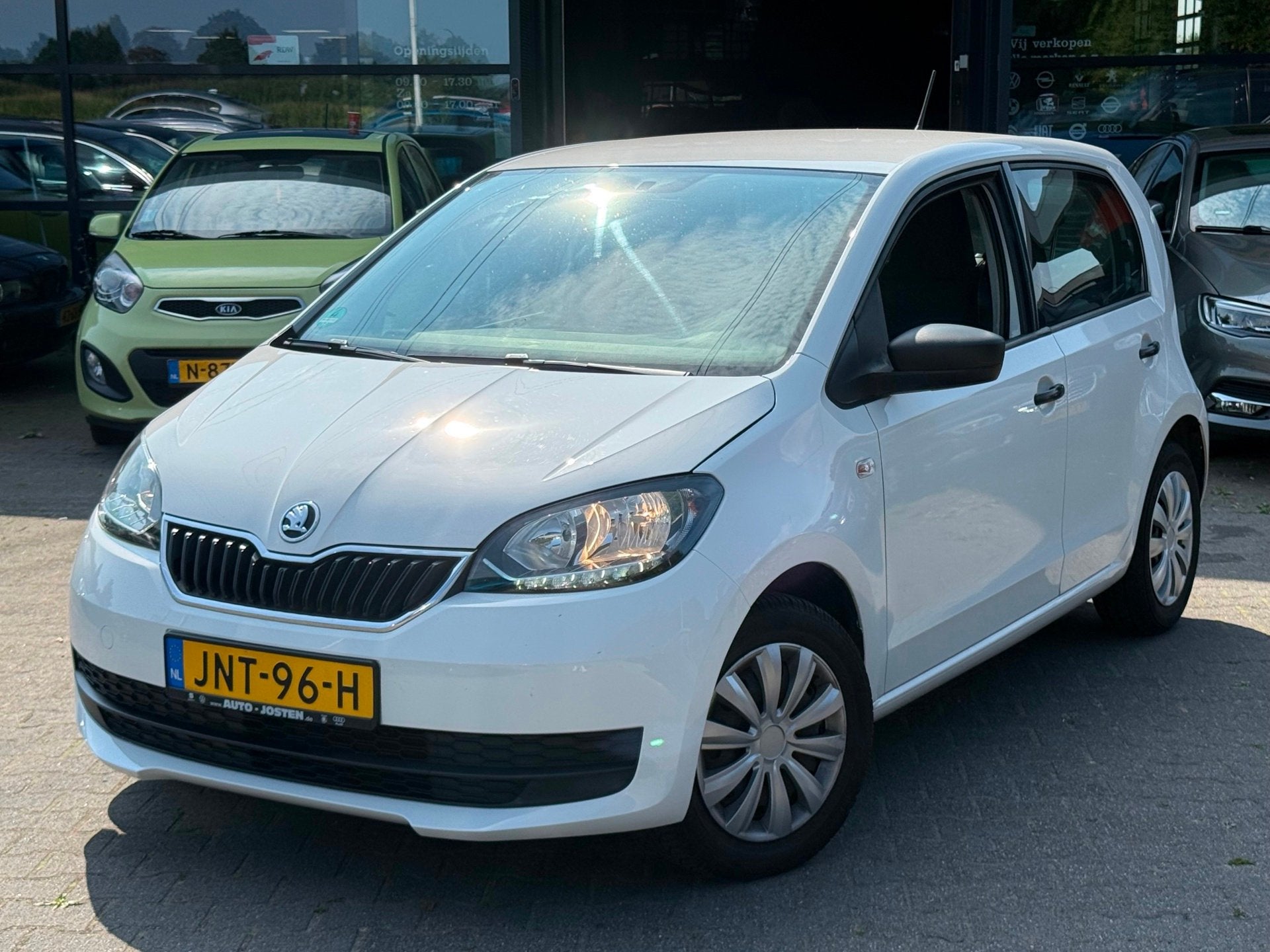 Skoda CITIGO 1.0 Greentech Active AIRCO/APK 2-12-2027/RIJDT, Voorwielaandrijving, Stof, Gebruikt, 60 pk