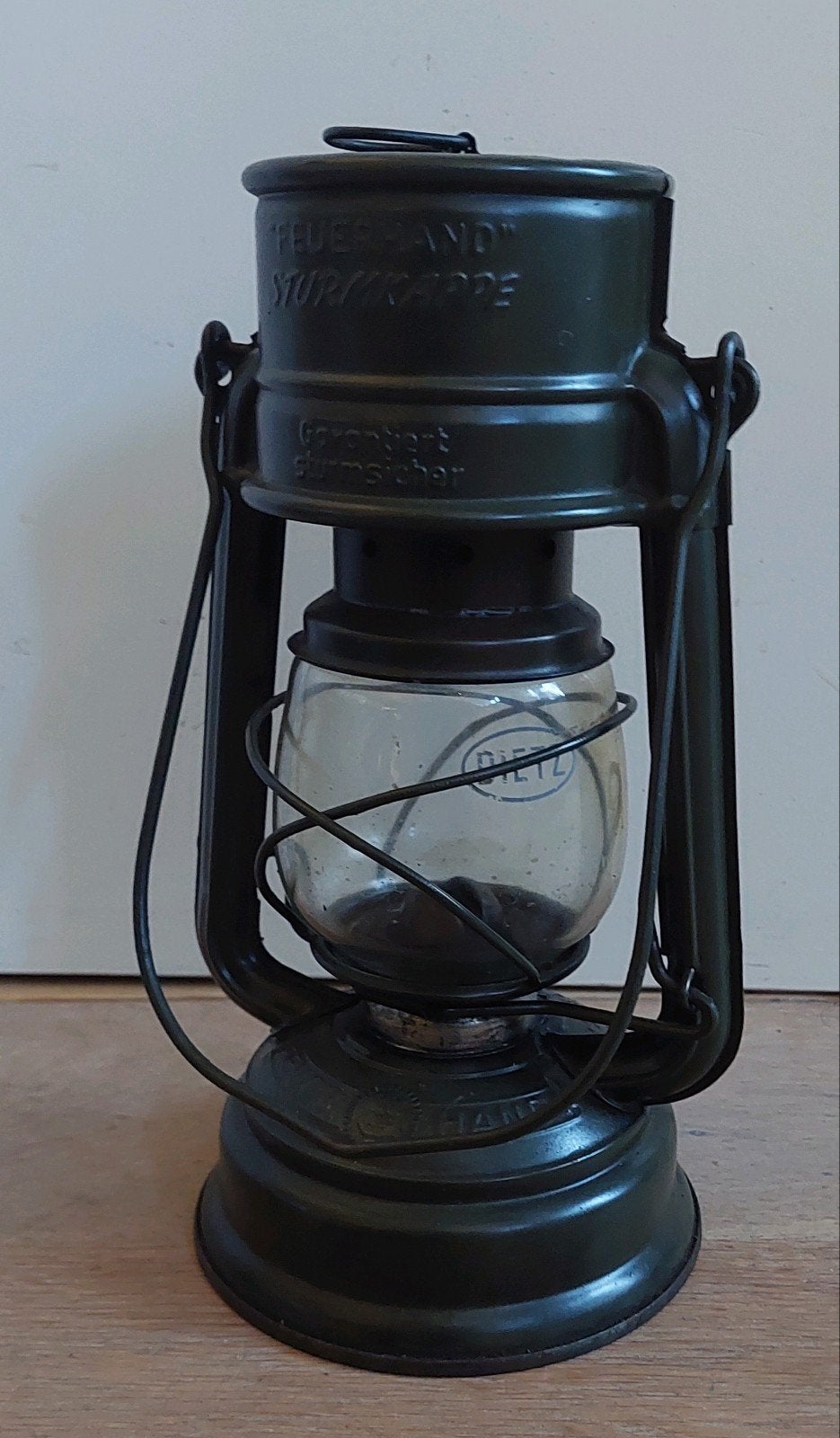 feuerhand stormlantaarn olielamp, Antiek en Kunst, Ophalen