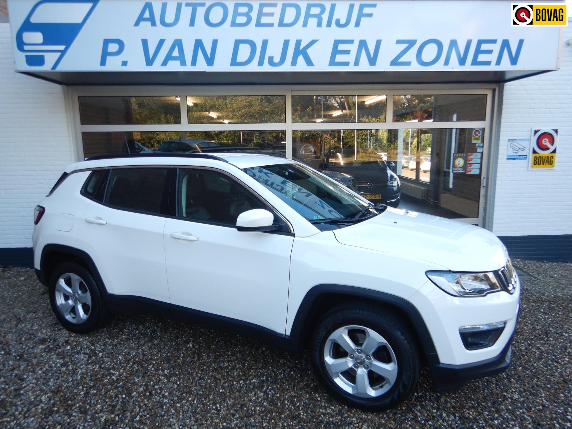 Jeep Compass 1.4 MultiAir Longitude 1e eigenaar, Auto's, Jeep, Voorwielaandrijving, 12 maanden, 450 kg, Gebruikt
