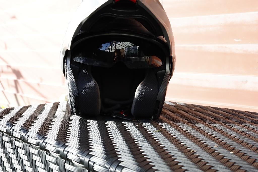 Caberg Droid helm nauwelijks gedragen, Motoren, Kleding | Motorhelmen, Systeemhelm, XS, Caberg, Tweedehands, Ophalen of Verzenden