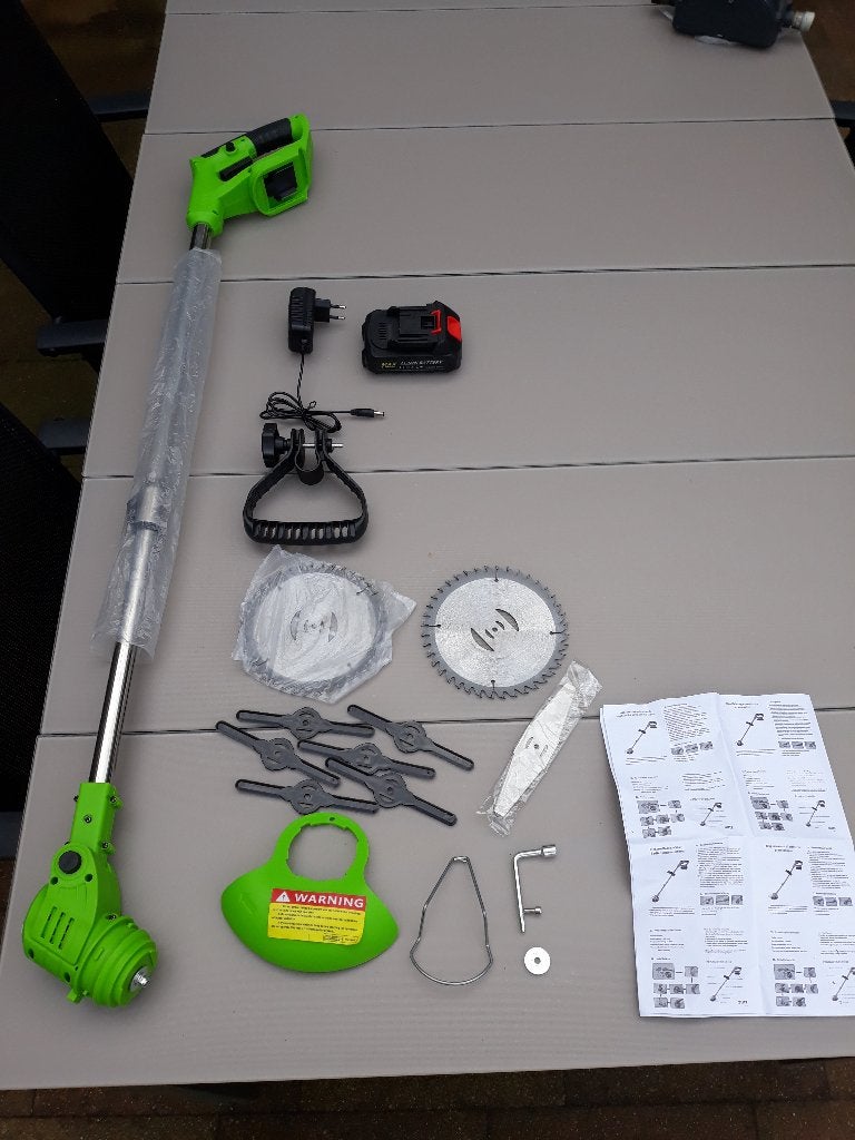 Nieuwe Elite Accu Grastrimmer met Diverse Opzetstukken, Accu, Nieuw, Ophalen of Verzenden, Elite