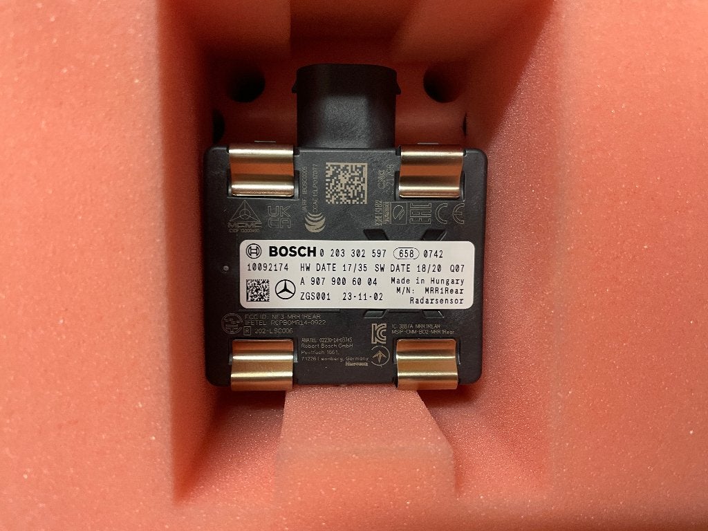 radarsensor mercedes sprinter dodehoeksensor acc, Ophalen of Verzenden
