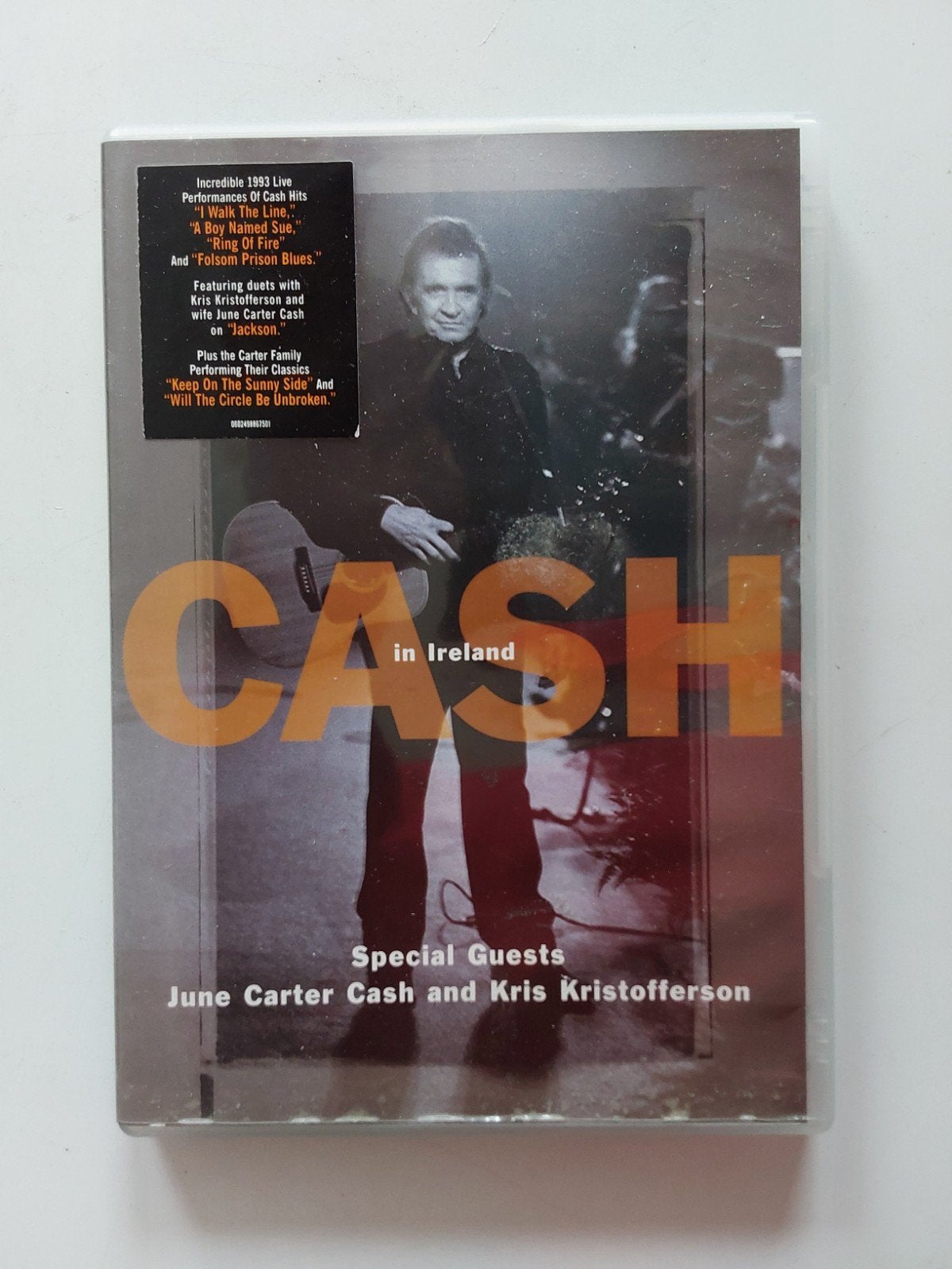 Johnny Cash in Ireland, Alle leeftijden, Ophalen of Verzenden, Zo goed als nieuw, Concert
