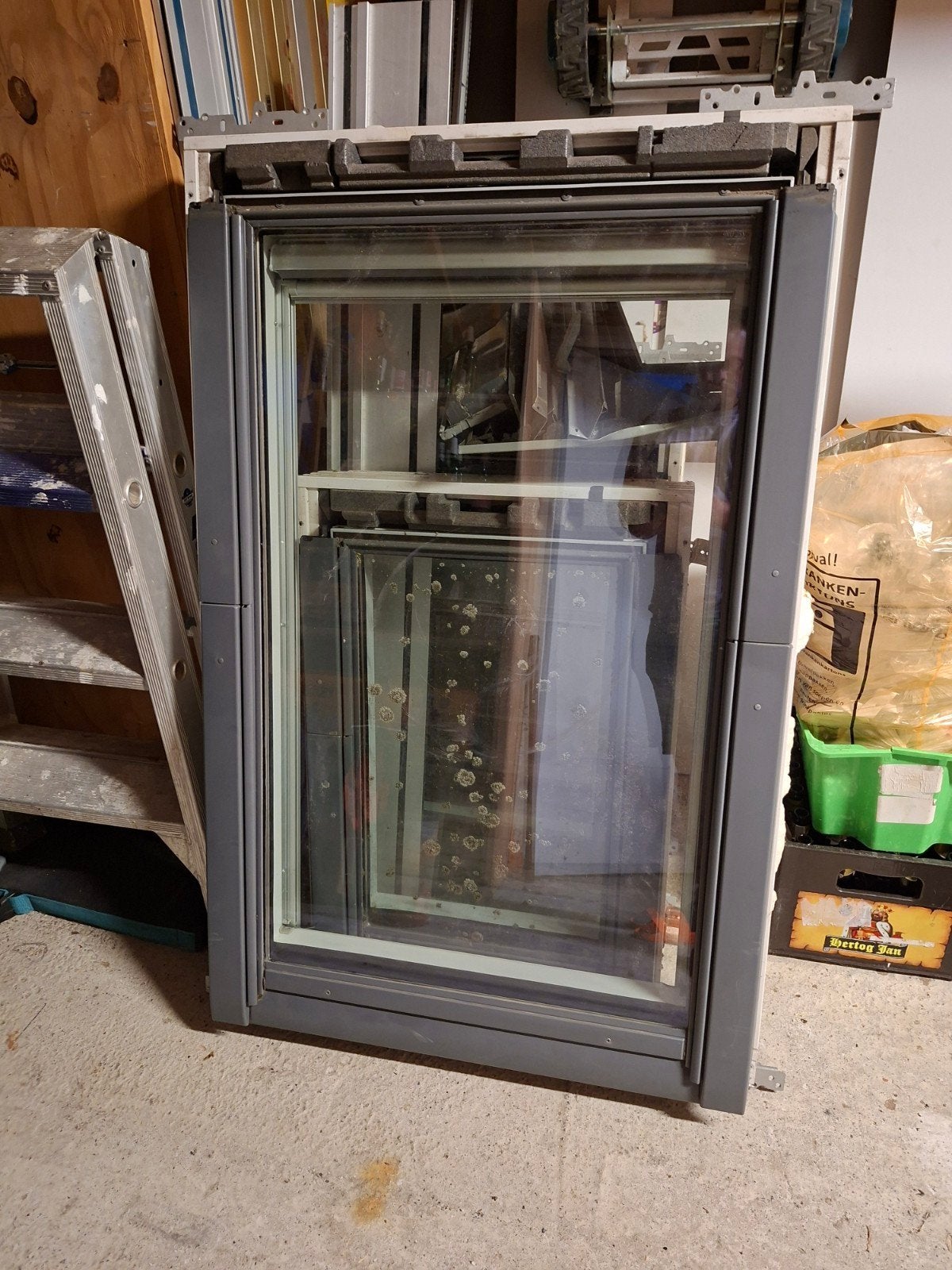 Velux GGL MK06 Dakraam met Gootstukken en Zonwering, Ophalen, Gebruikt, Minder dan 80 cm, 120 tot 160 cm