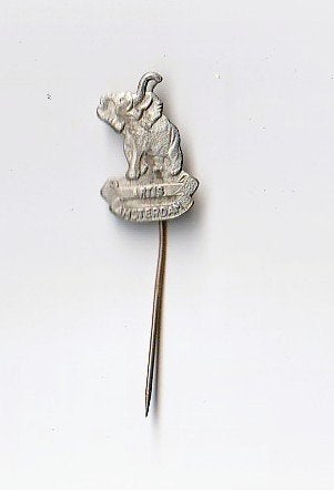 volmetaal speld Dierentuin Artis Amsterdam met olifant, Verzamelen, Ophalen of Verzenden, Overige onderwerpen, Speldje of Pin
