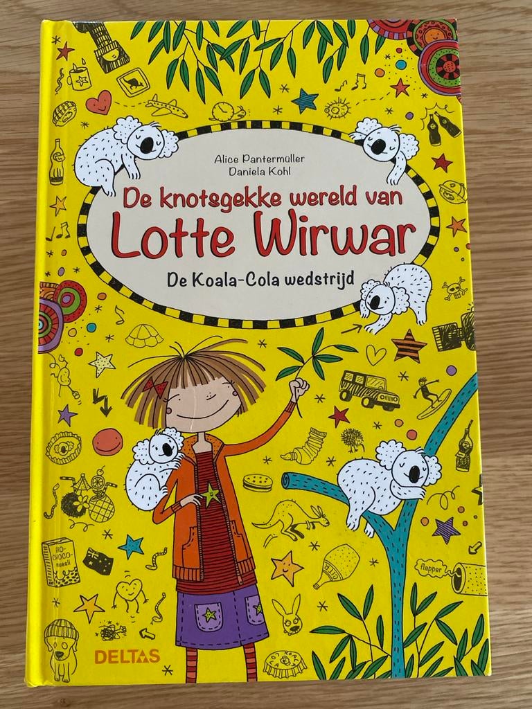 De knotgekke wereld van Lotte Wirwar - De Koala-Cola wedstri, Boeken, Ophalen of Verzenden, Zo goed als nieuw, Fictie algemeen
