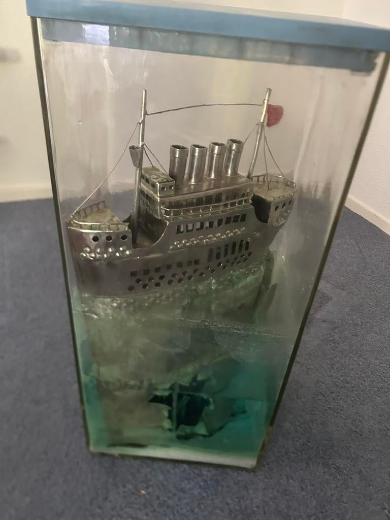 Kunstwerk Titanic, Ophalen of Verzenden