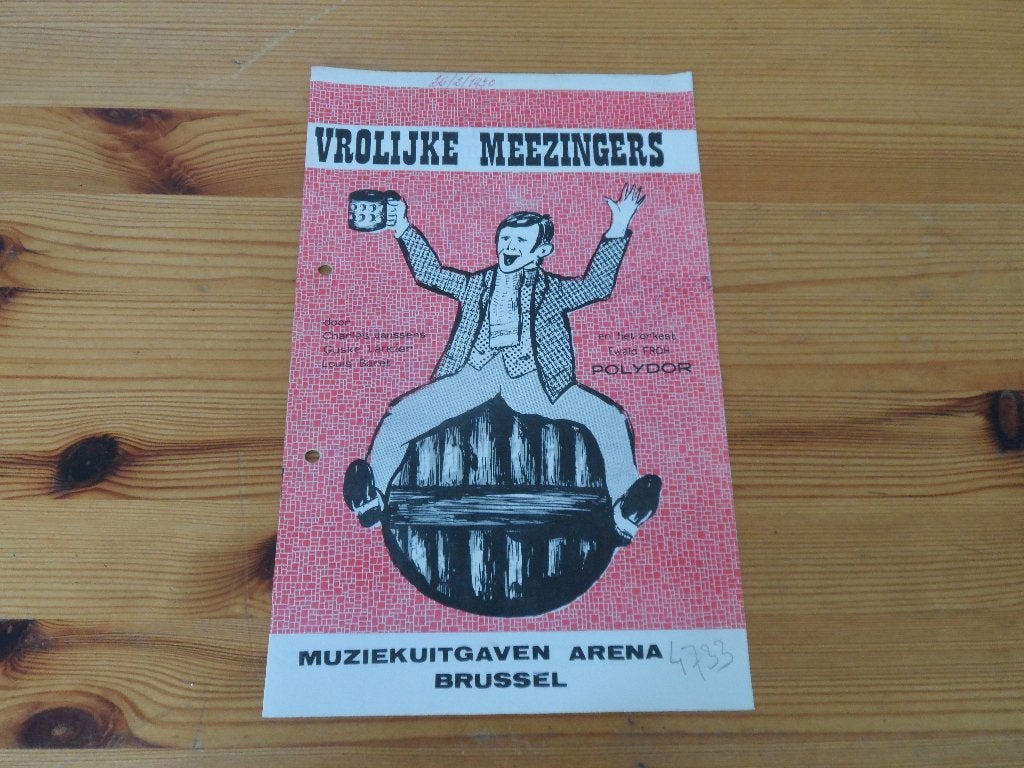 Vrolijke meezingers - janssen / lancier / baret, Gebruikt, Ophalen of Verzenden, Artiest of Componist, Populair