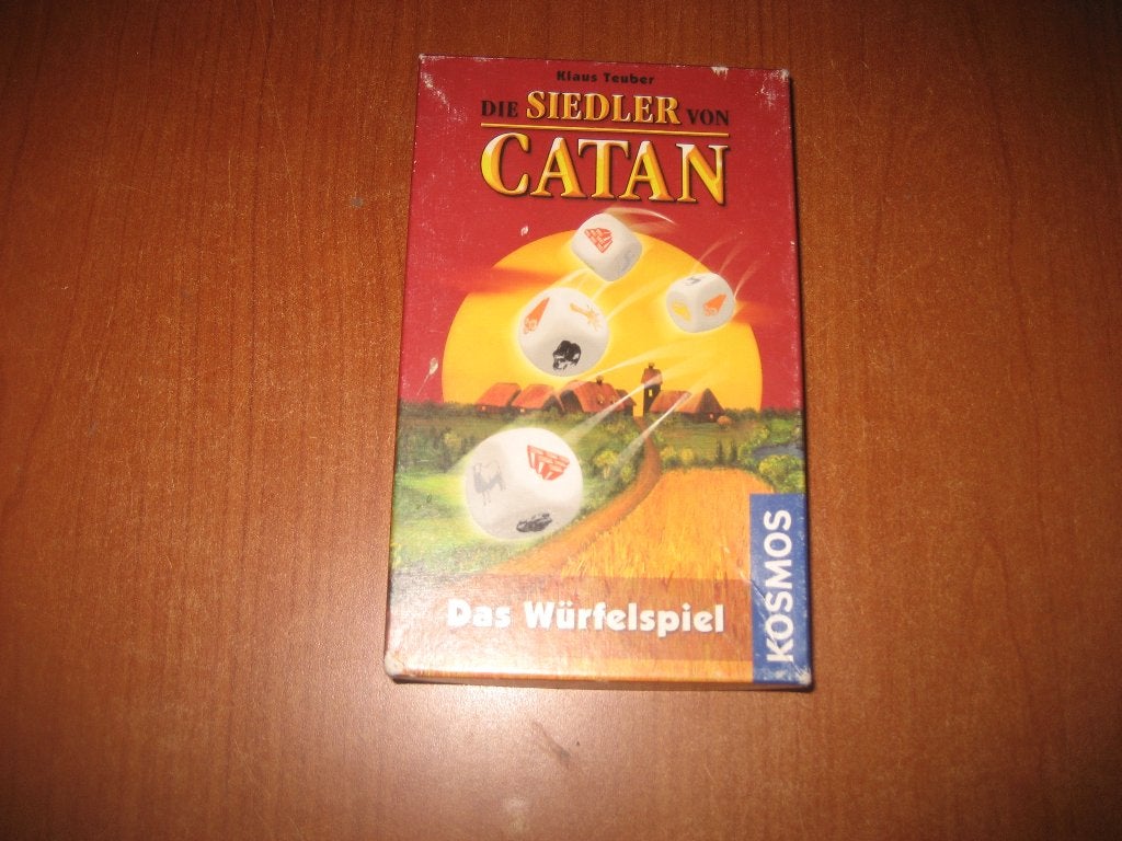 catan dobbelspel, Ophalen, Gebruikt, Kosmos