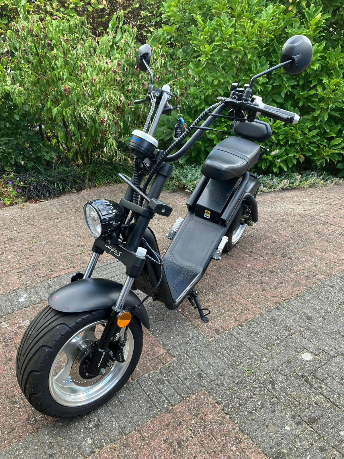 Spyder Wheels e-chopper / LUQI SNE002 (geel kenteken), Gebruikt, Elektrisch, Ophalen, Overige merken