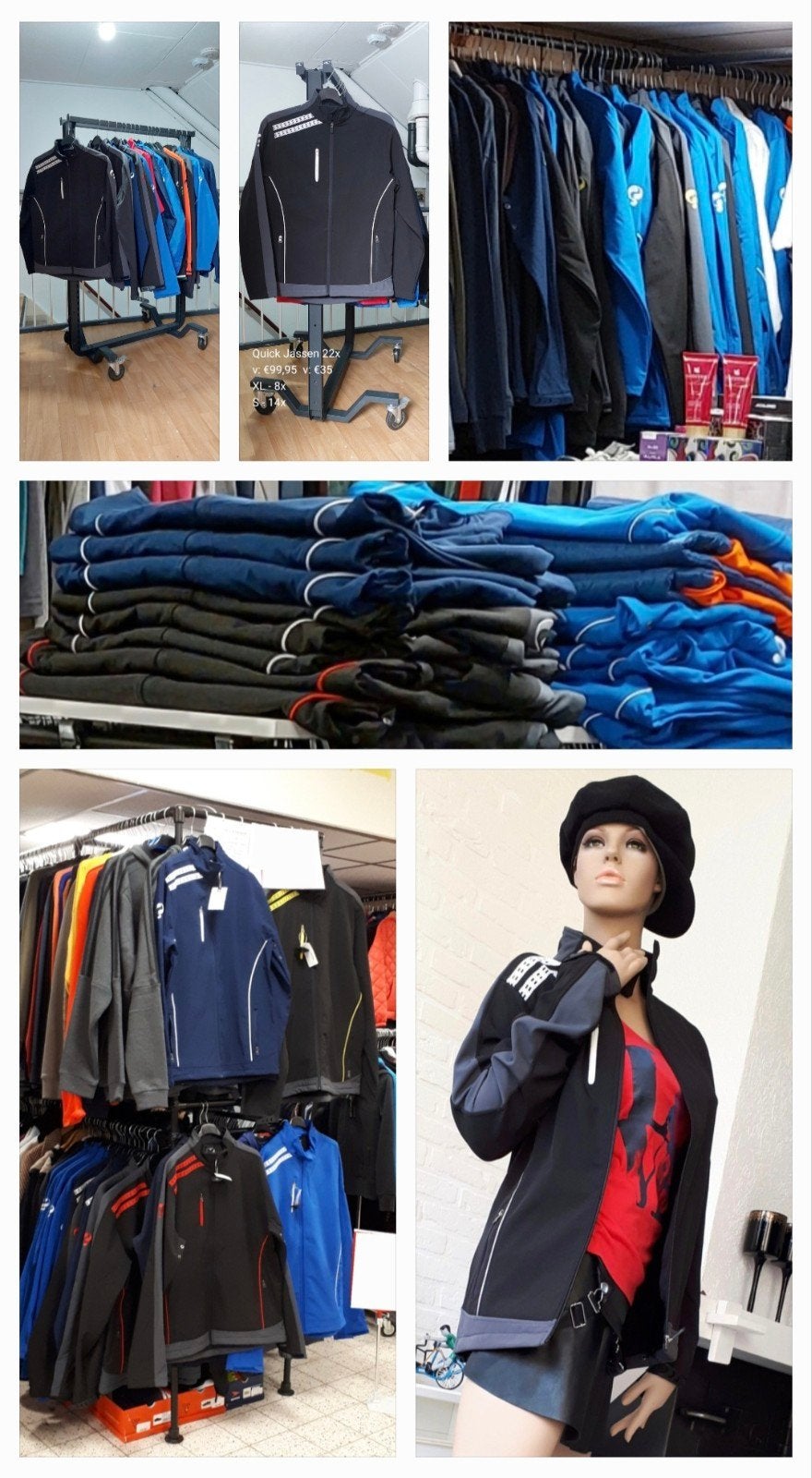 Spotprijs! Partij Merkkleding Quick Jassen Te Koop!, Ophalen of Verzenden, Nieuw