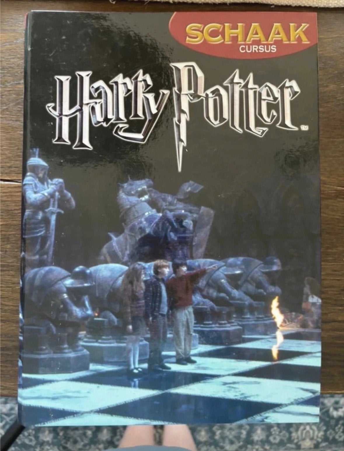 Harry Potter Schaakcursus complete map (zonder schaakspel), Verzamelen, Ophalen of Verzenden, Zo goed als nieuw