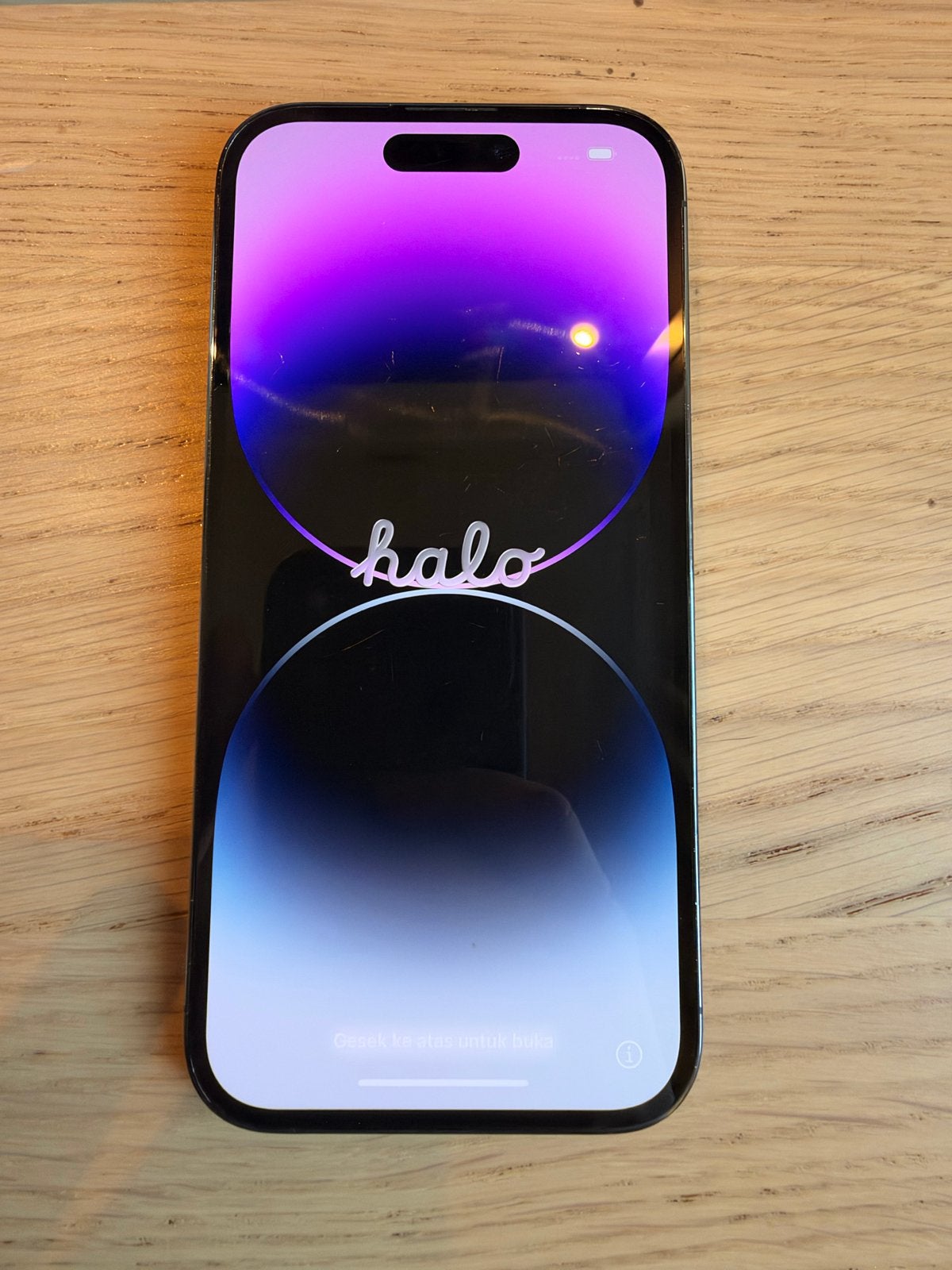 iPhone 14 Pro Deep Purple 256GB, Paars, Zonder simlock, Zonder abonnement, Ophalen