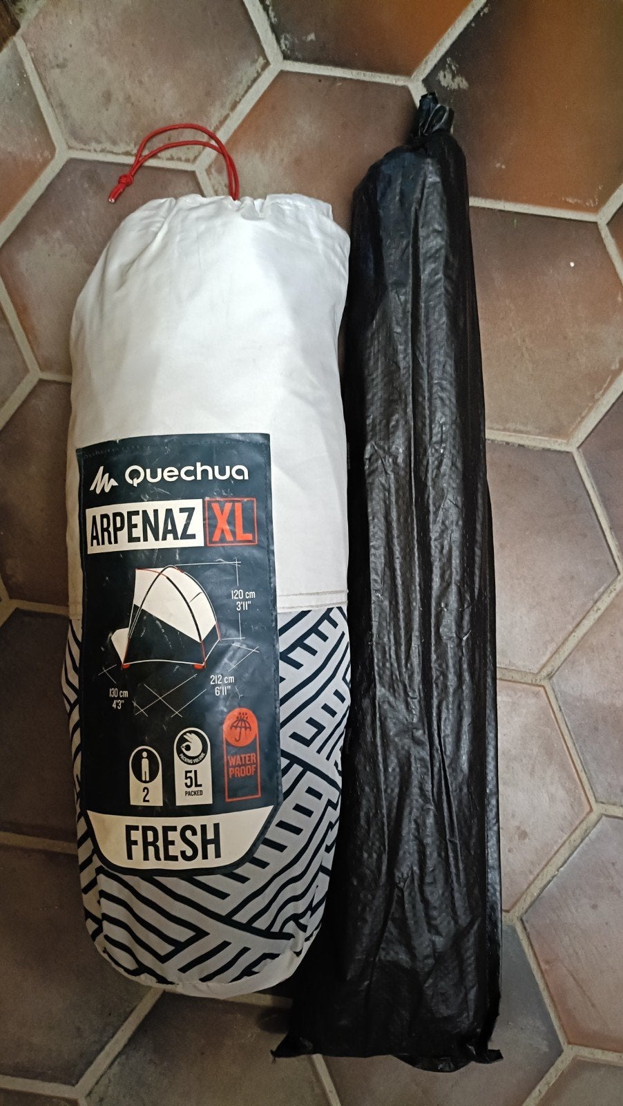 Quechua Arpenaz XL, Caravans en Kamperen, Ophalen of Verzenden, Zo goed als nieuw, Tot en met 2