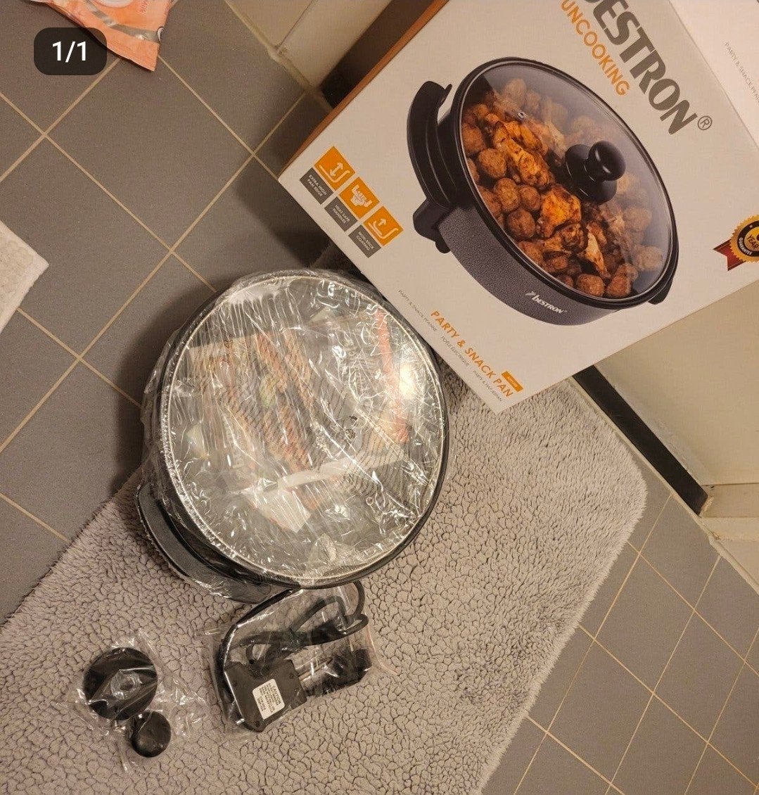 Bestron Party & Snack Pan - Nieuw in doos, Ophalen, Nieuw