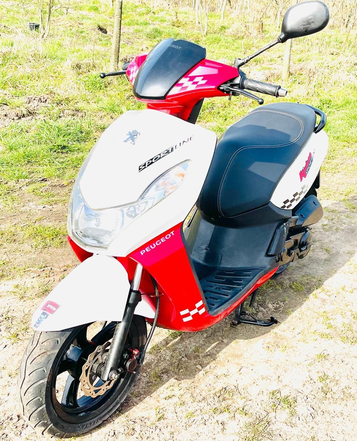 Mooie & PEUGEOT KISBEE 2017 Snorscooter met WOK top staat!, Overige modellen, Maximaal 45 km/u, Ophalen of Verzenden, Zo goed als nieuw