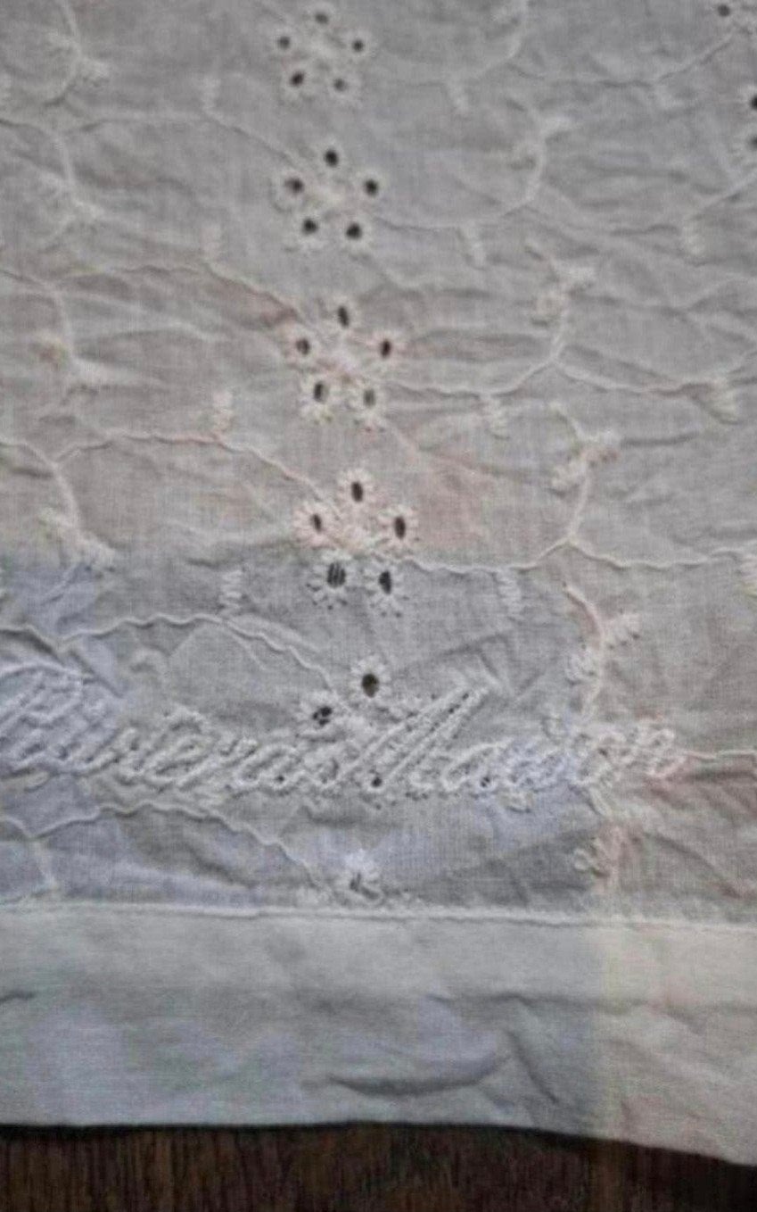 broderie servetten van riviera maison, Ophalen, Minder dan 50 cm, Riviera maison, Wit