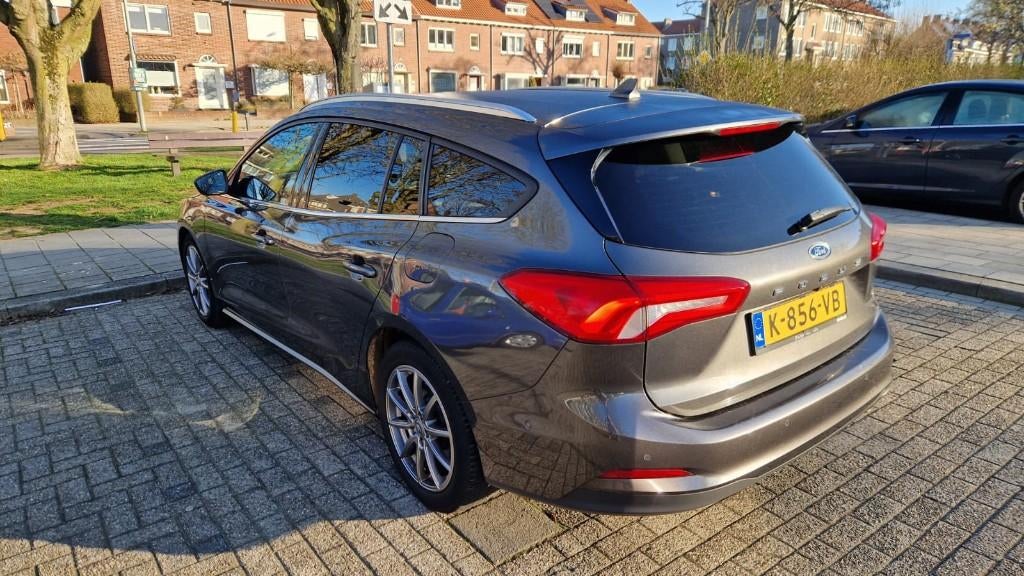 Ford Focus 1.0 Ecoboost 125pk 2019 Grijs (automaat), Auto's, Ford, Euro 6, 715 kg, 14 km/l, Stationwagon