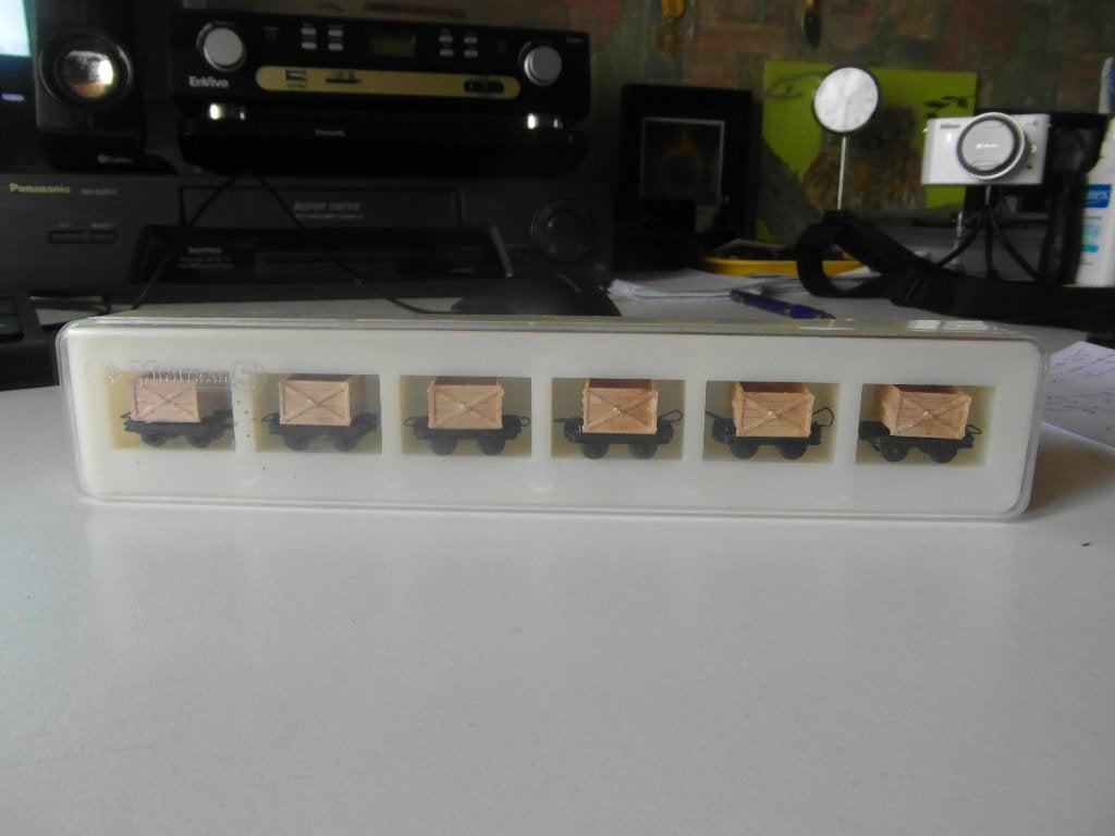 Egger Bahn H0e 6 stuks kolen karretjes NIEUW, Overige merken, Gelijkstroom, Ophalen of Verzenden, Nieuw