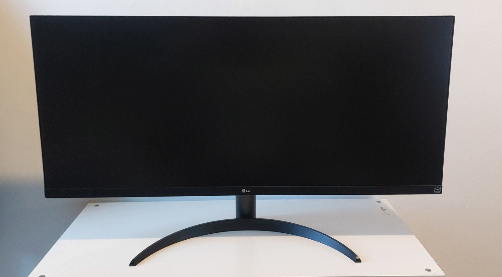 LG UltraWide Monitor 34WQ500, Full HD, Zo goed als nieuw, HDMI, Kantelbaar