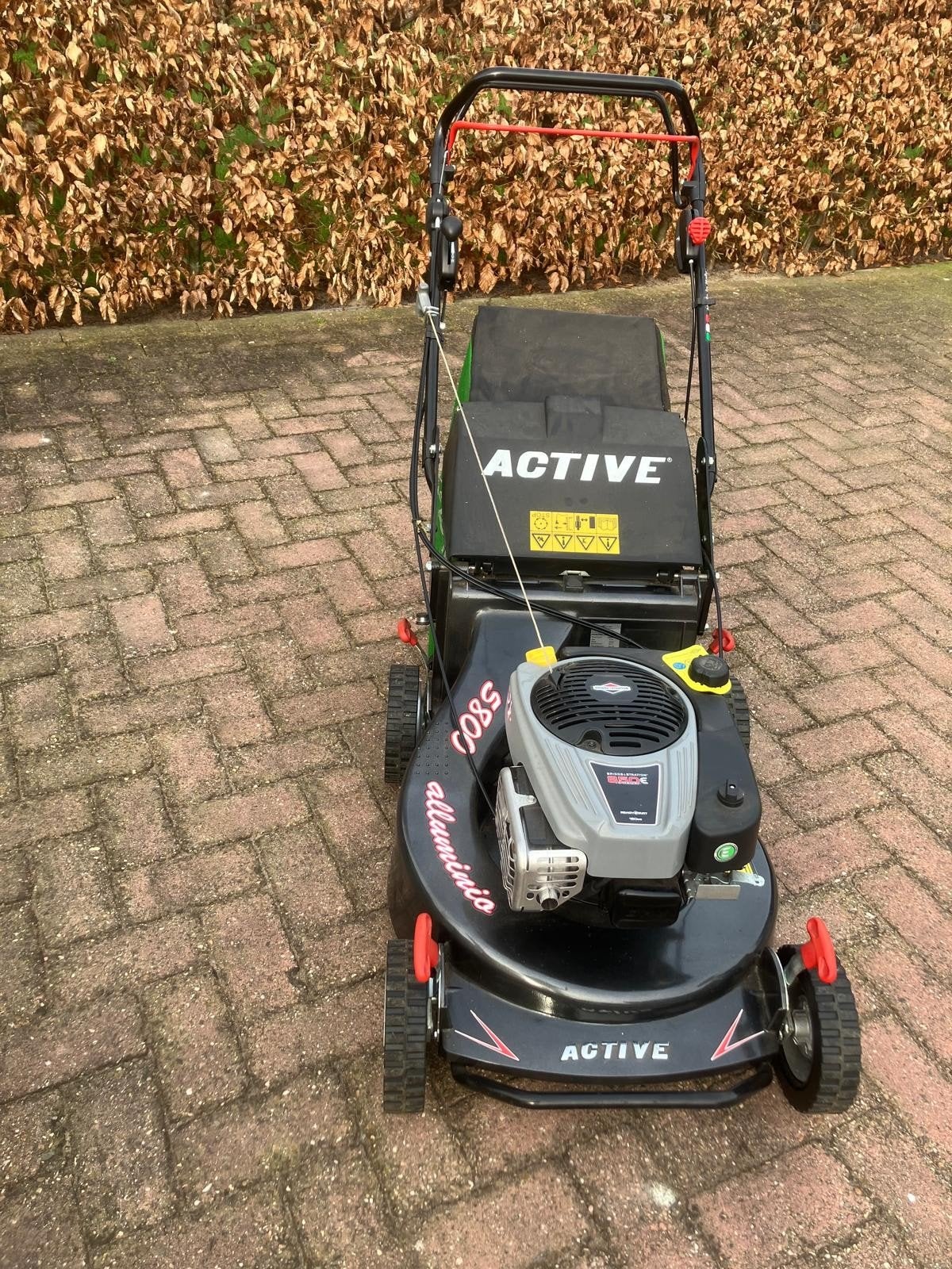 aangedreven handmaaier, Ophalen, Zo goed als nieuw